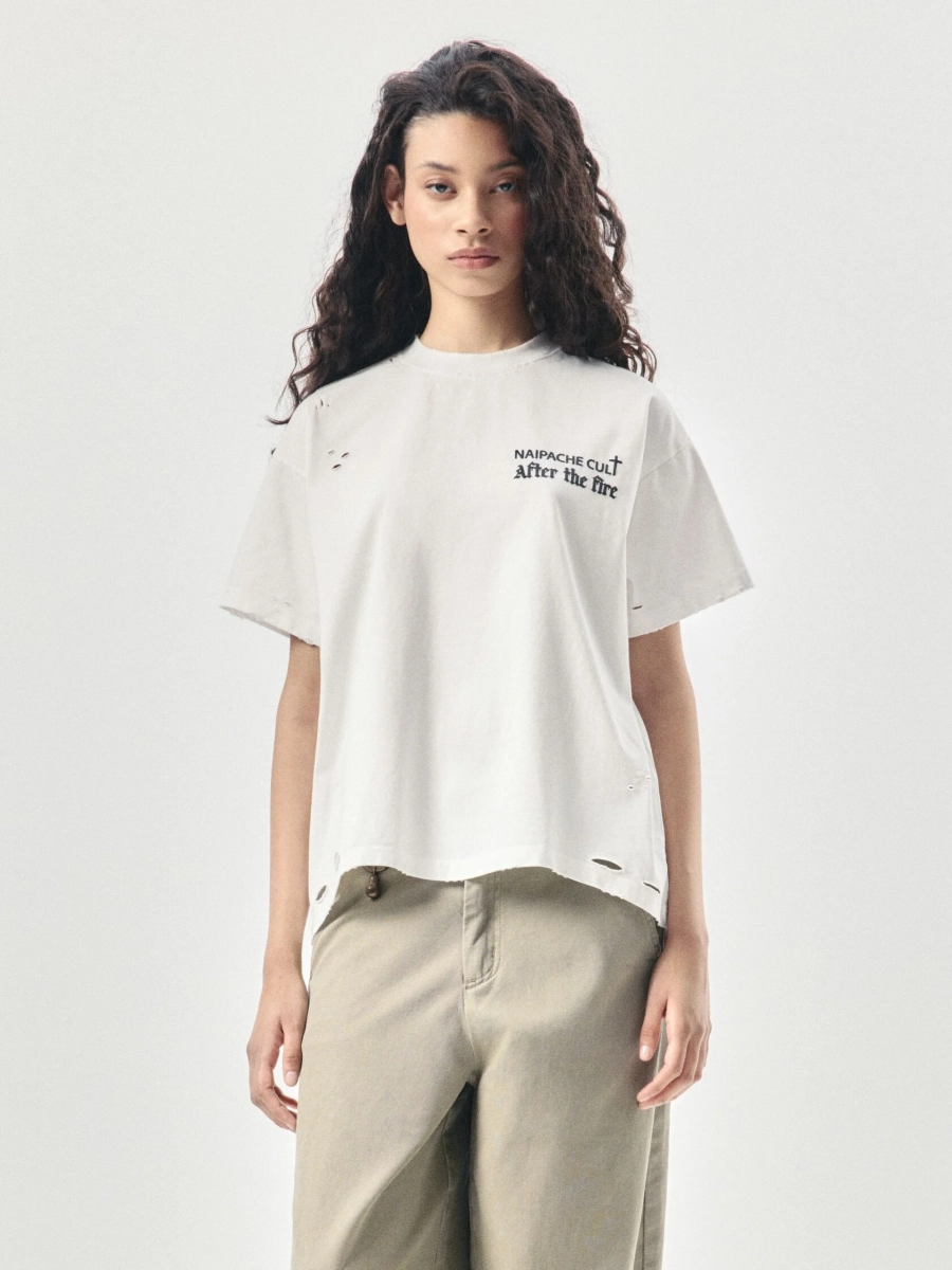 Футболка Священный архив NAIPACHE, цвет: белый, 2611005000 купить онлайн