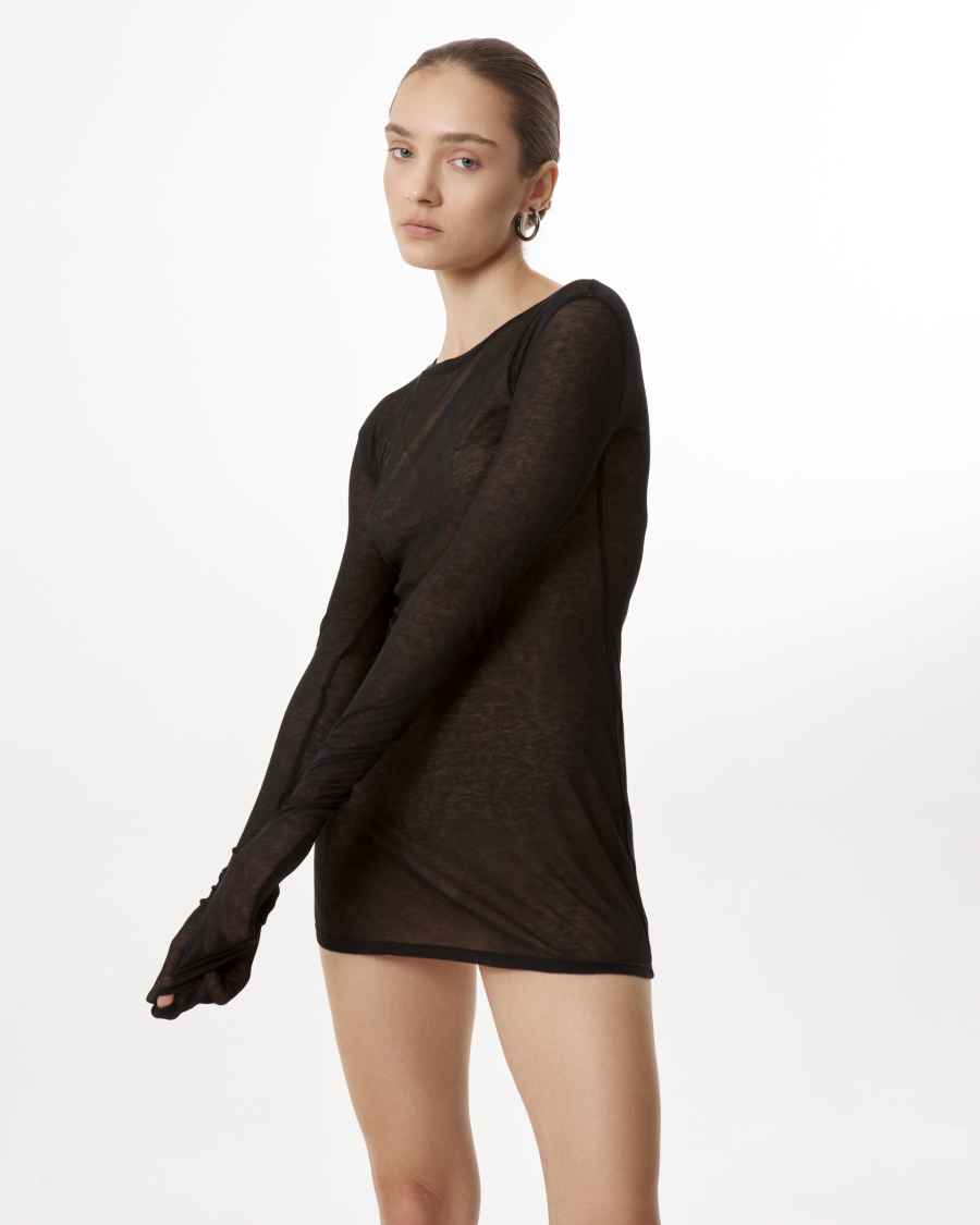 Лонгслив NAKED M31DESIGN, цвет: black РТ-00000427 |новая коллекция купить онлайн