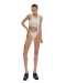 Майка crop TRUE FORM Suborbia, цвет: beige melange, 05199 купить онлайн