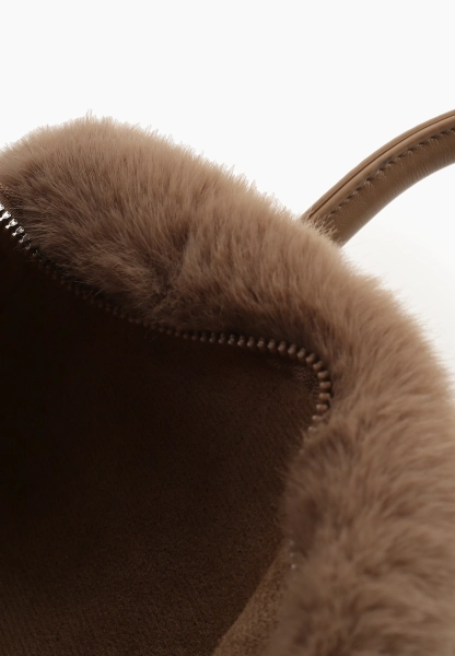 Сумка Baby fur меховая SBALO, цвет: коричневый  купить онлайн