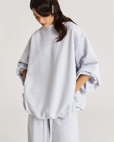 Свитшот баллон на кулиске LIGHT/GRAY