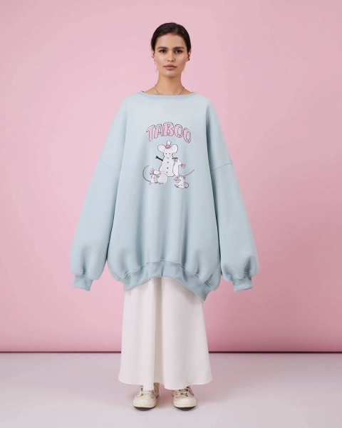 Табуха Пойдем лепить Снеговикрысу TABOO, цвет: морозная мята, TDDPS купить онлайн