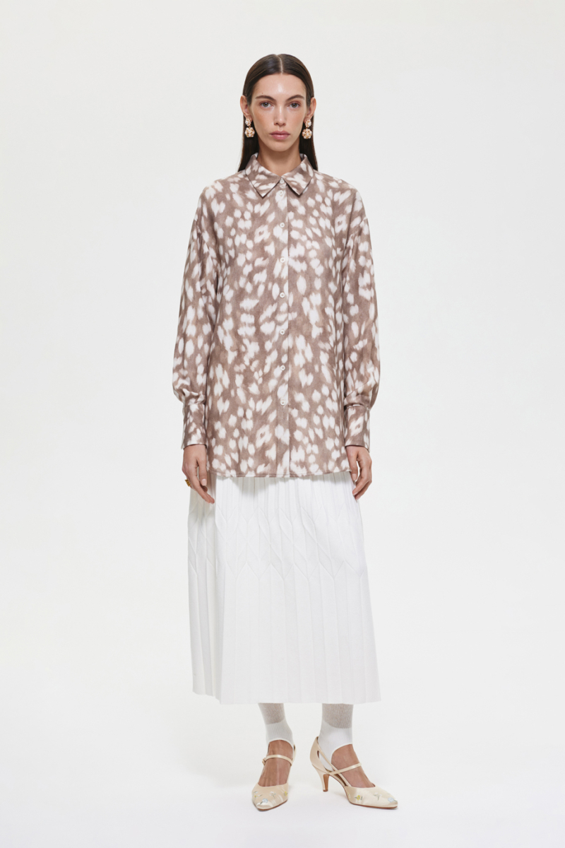 Блузка DREAMS BY ALENA AKHMADULLINA, цвет: бежевый, 225102050204260/219000 купить онлайн