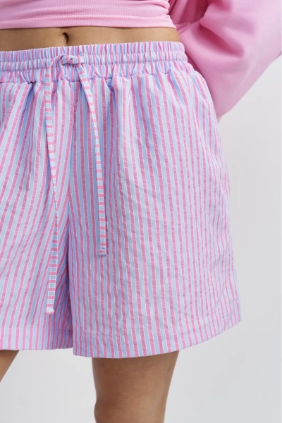 Шорты в полоску Erist store, цвет: розовый, НФ-00003736 купить онлайн