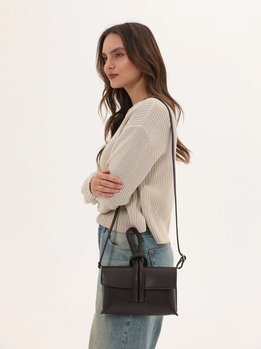 Сумка Мишель brand salad, цвет: коричневый J-704-PHR 6874 купить онлайн