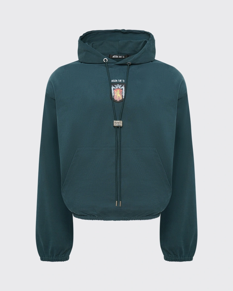 Худи с патчем ASIA ST 71, цвет: зеленый, Ast71.hood-harpy-green купить онлайн