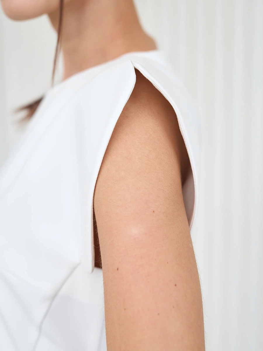 Платье с рельефами и крыльями I.B.W., цвет: молочный,  купить онлайн