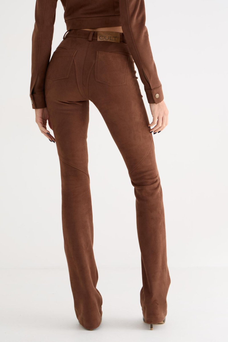 Брюки Saddle CULT, цвет: коричневый,  купить онлайн