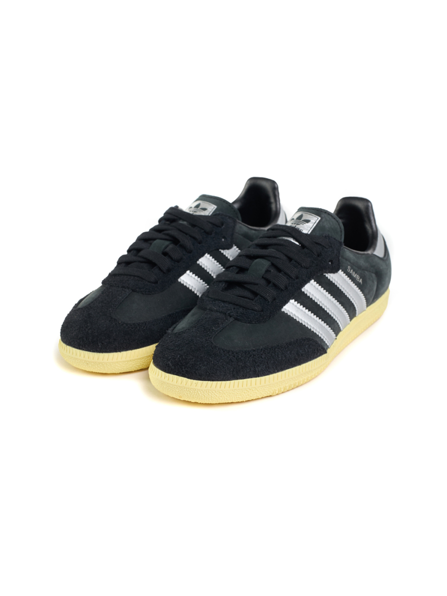 Кроссовки женские Adidas Samba OG "Black Almost Yellow" NKDADDYS SNEAKERS, цвет: Чёрный IE8128 купить онлайн