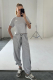 Футболка укороченная GREY Label .B, цвет: grey, Tp.04.3.0371GR купить онлайн
