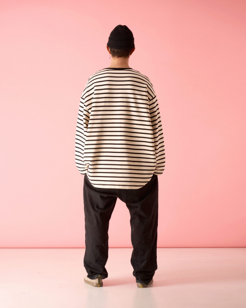 Лонгслив полоска TABOO, цвет: белый, Lmopol2 купить онлайн