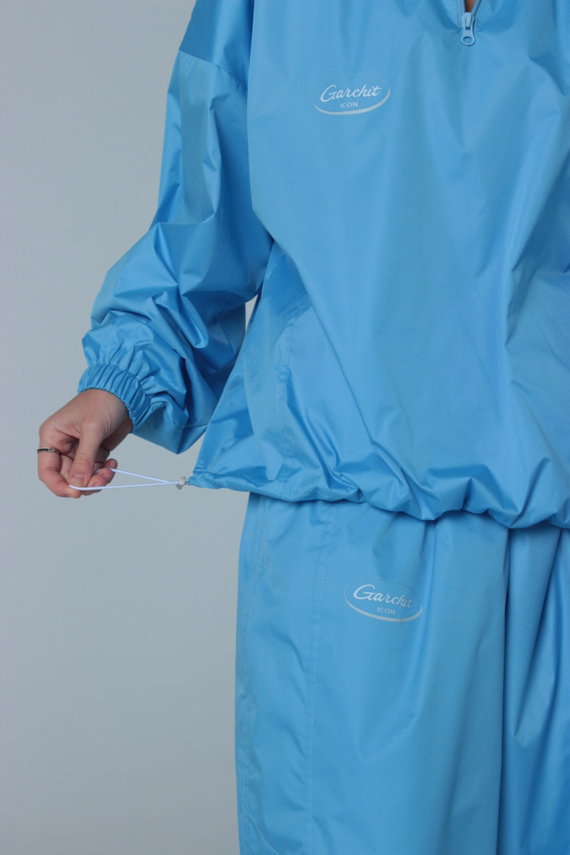 Анорак из плащевки GARCHIT, цвет: голубой, GARPlAn купить онлайн
