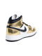 Кроссовки подростковые Jordan 1 Mid "Metallic Gold" GS NKDADDYS SNEAKERS, цвет: белый DC1420-700 купить онлайн