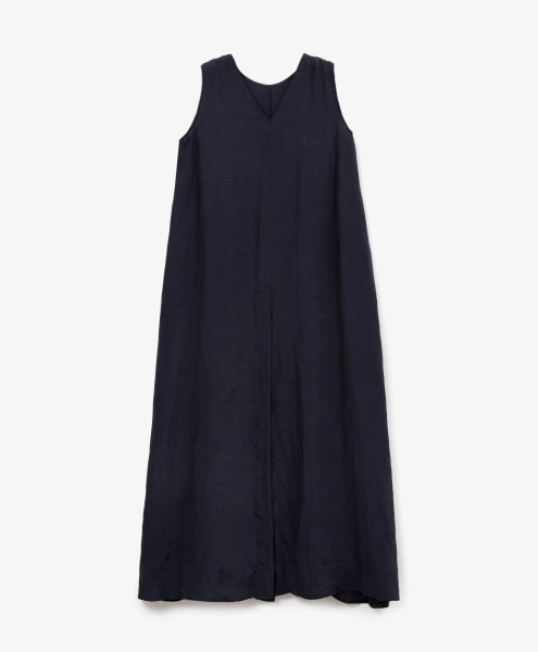 Туника макси с высокими шлицами GLVR, цвет: Черный, 126G23GAC2218 купить онлайн