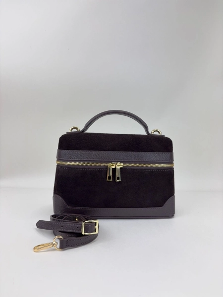 Сумка JENNA MEDIUM brand salad, цвет: stacey suede marron J-704-PHR 7882 купить онлайн