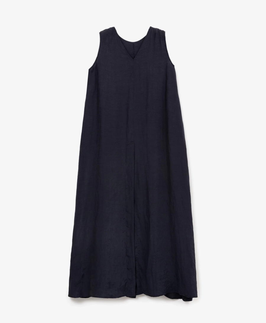 Туника макси с высокими шлицами GLVR, цвет: Черный, 126G23GAC2218 купить онлайн