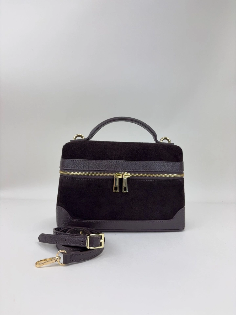 Сумка JENNA MEDIUM brand salad, цвет: stacey suede marron J-704-PHR 7882 купить онлайн