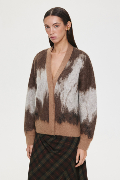 Кардиган из мохера