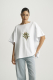 Футболка oversize SYNERGY BUCHNER, цвет: белый,  со скидкой купить онлайн