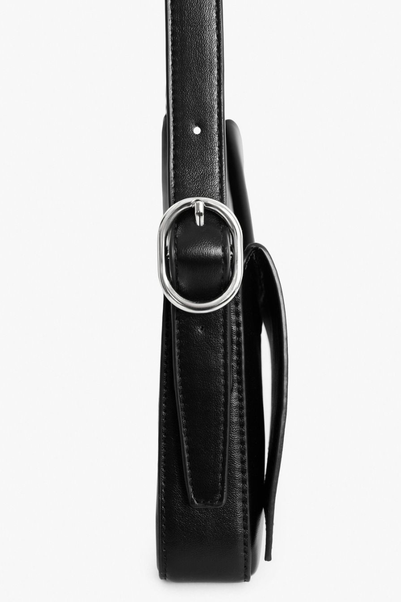 Сумка-багет из экокожи Lera Nena, цвет: Черный LNU.801.18337.900 купить онлайн