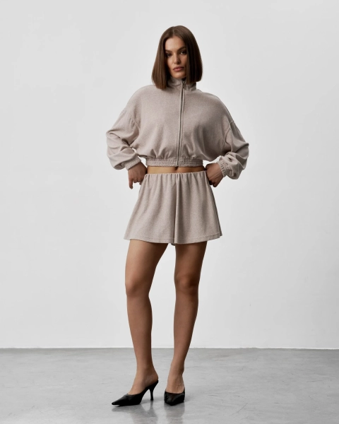 Шорты PLUSH BEIGE