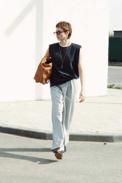 Брюки MIA AIM, цвет: серый, MIA615 купить онлайн