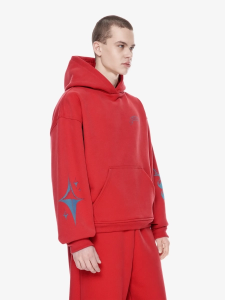 Худи с принтом POST POST SCRIPTUM, цвет: красный, 1125.002.00.03.426 купить онлайн