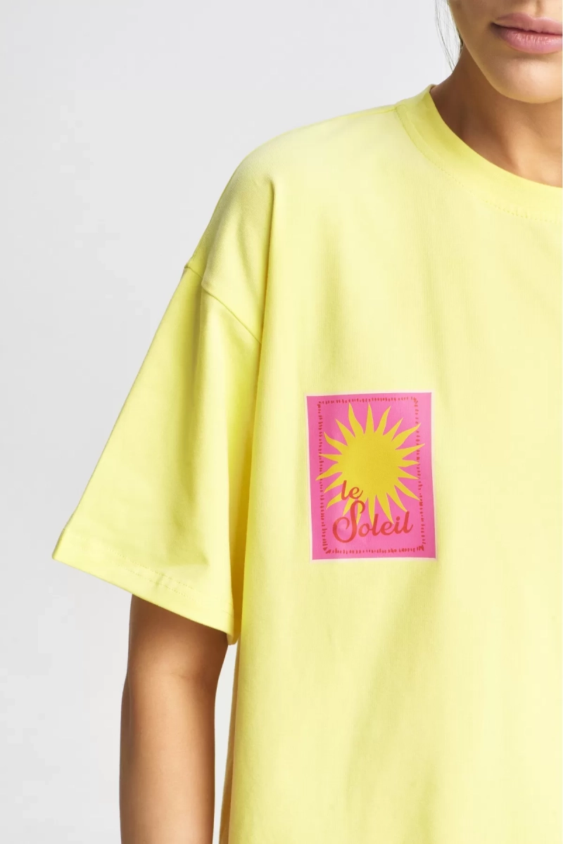Футболка Le SOLEIL Banana Erist store, цвет: Желтый, НФ-00002305 купить онлайн