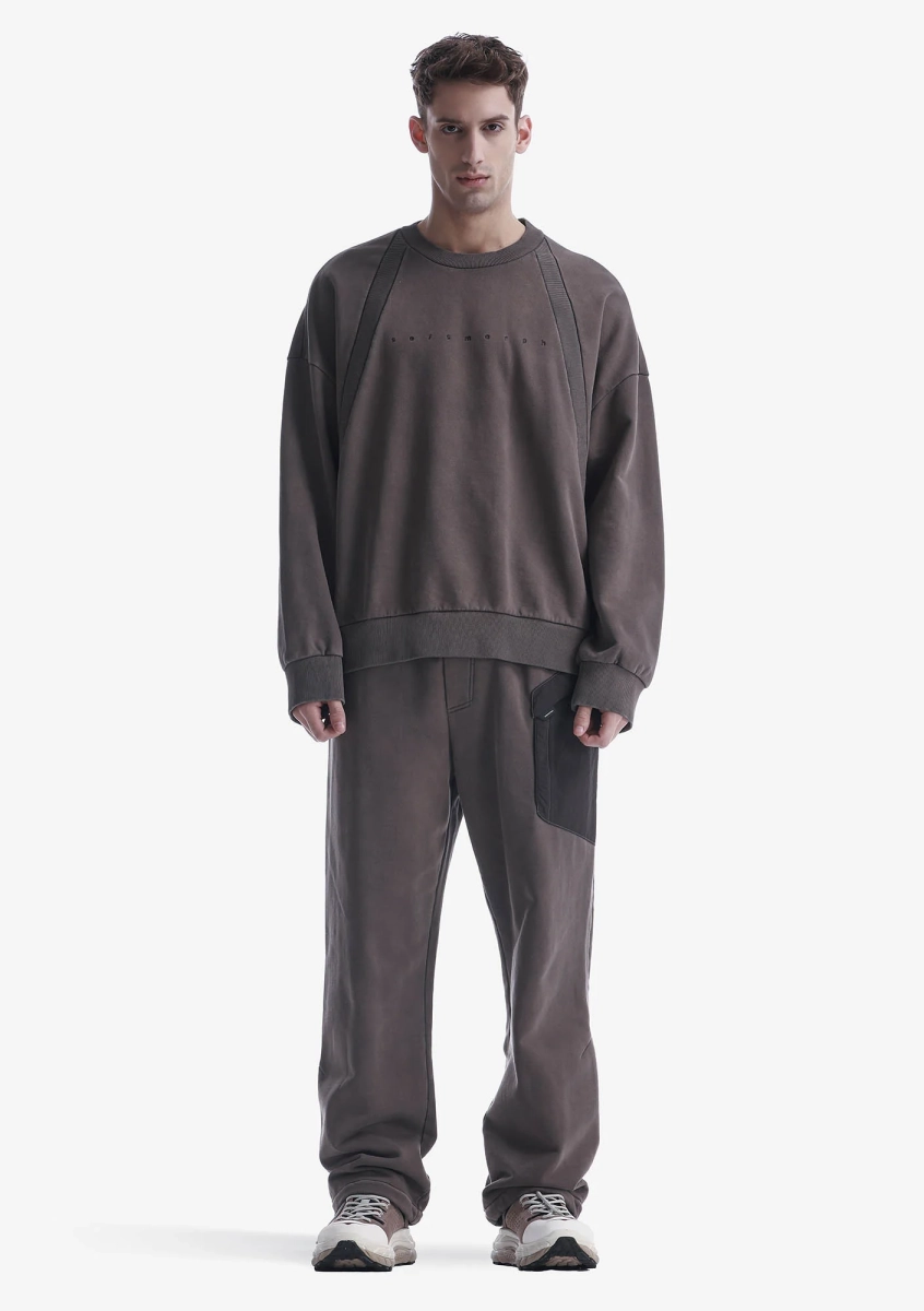 Свитшот FRISSON KRAKATAU, цвет: коричневый, Fu120-7 купить онлайн