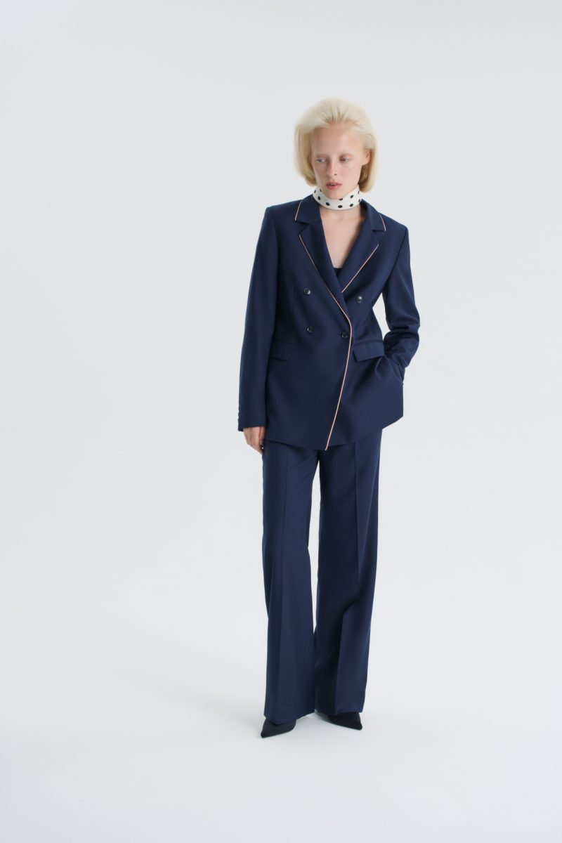 Брюки Bubbles FASHION REBELS, цвет: синий, FR24FW1PN1000W100BU купить онлайн