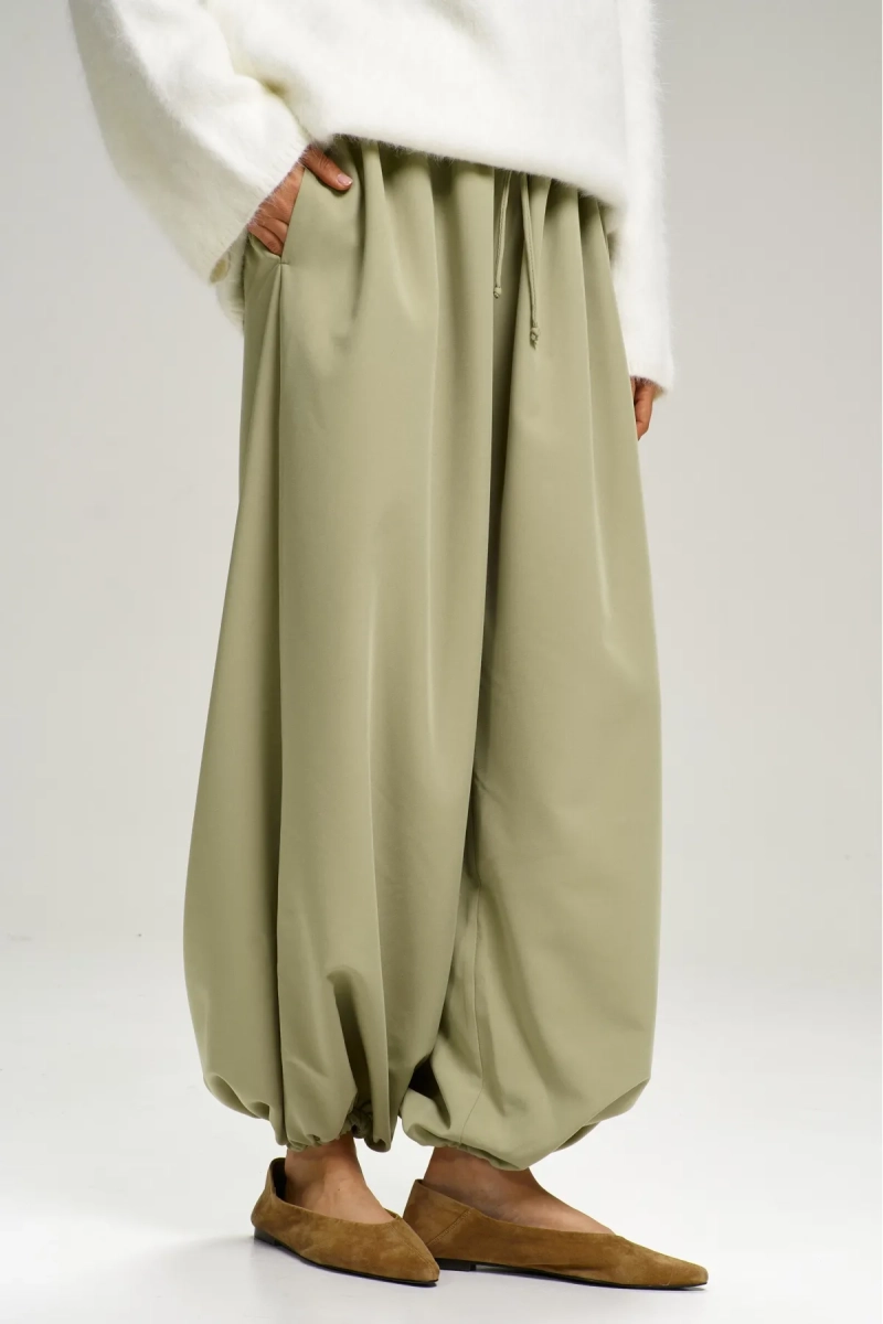 Брюки-алладины Matcha Erist store, цвет: зеленый, НФ-00003104 купить онлайн