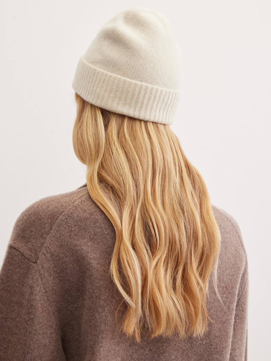 Шапка из шерсти мериноса и кашемира