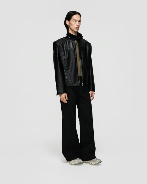 Куртка Кожаная Nightfall Jacket Berhasm, цвет: Черный, jac25-1-black купить онлайн