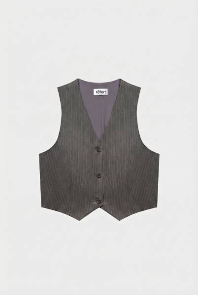 Жилет прямой