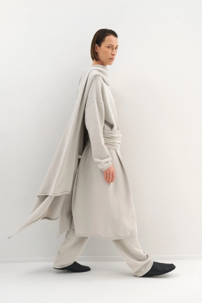 Пояс ОТО Mankova, цвет: серый SS26-017 купить онлайн