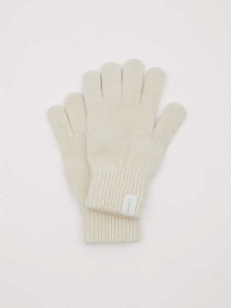 Перчатки с пухом енота