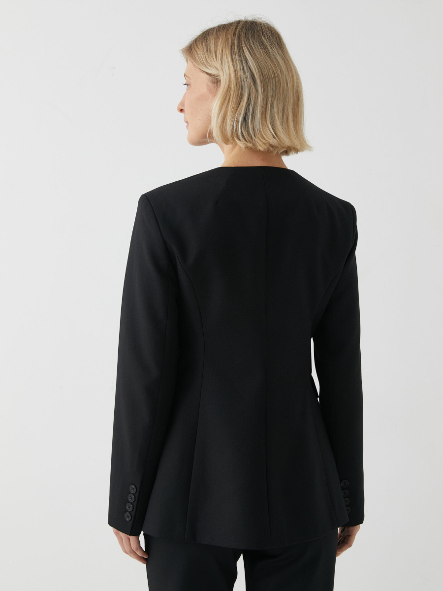 Жакет приталенный Marou, цвет: Черный, Mar_26020705 купить онлайн