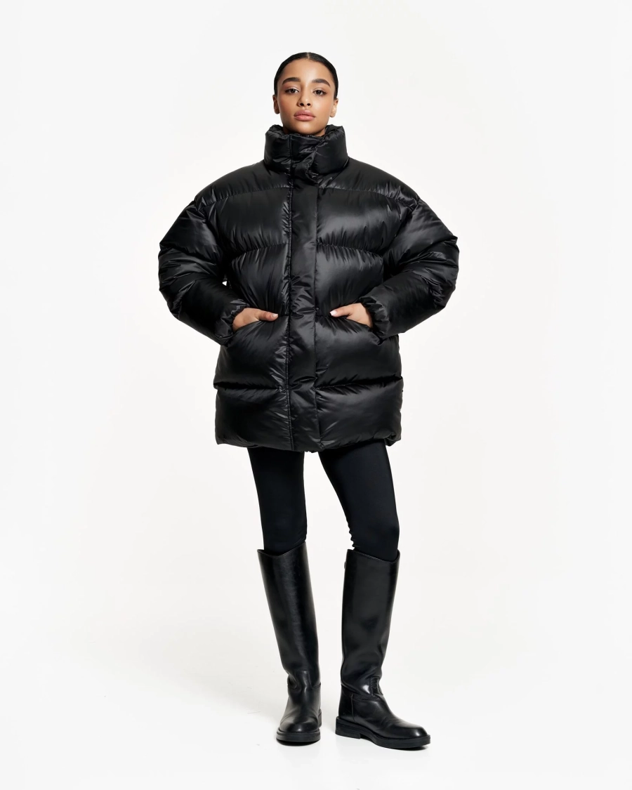 Пуховик PUFFER Y2 BLACK YONS, цвет: Черный,  купить онлайн