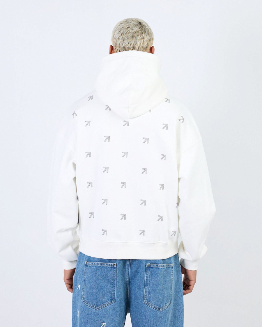 Худи LUNA FACE 495GR WHITE ASIA ST 71, цвет: белый, Ast71.hood-Lunaface-wh купить онлайн