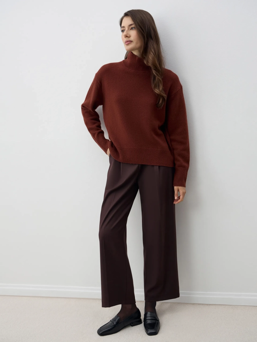 Джемпер SOUL ANNA PEKUN, цвет: коричневый, 40.2110.700 купить онлайн