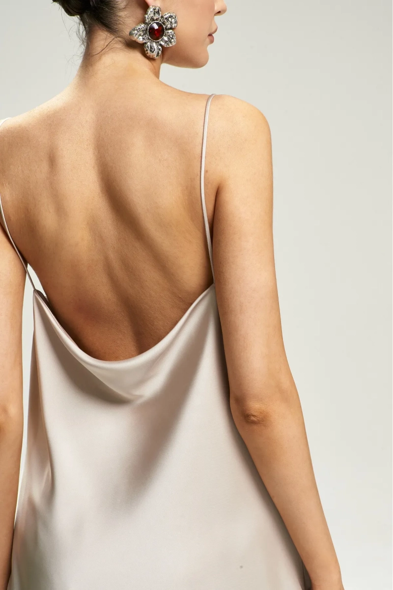 Топ на тонких бретелях Champange