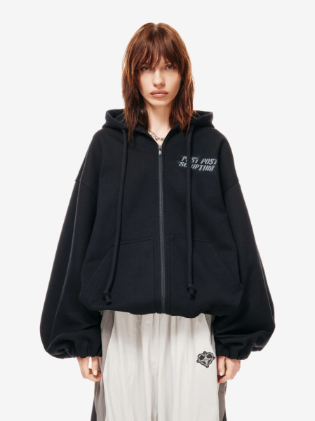 Digital Rose Зип Худи Оверсайз