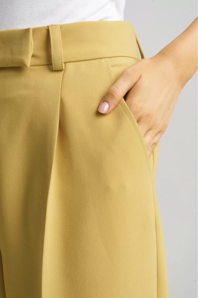 Брюки прямые Yellow Erist store, цвет: Желтый, НФ-00002133 купить онлайн