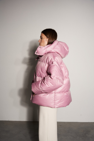 Пуховик PUFFER Y1 PINK YONS, цвет: розовый, YO-353 купить онлайн