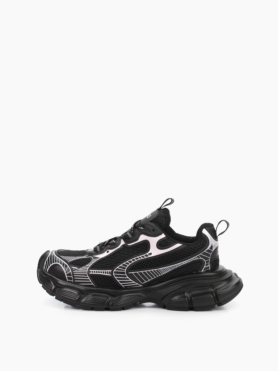 Кроссовки с вставками