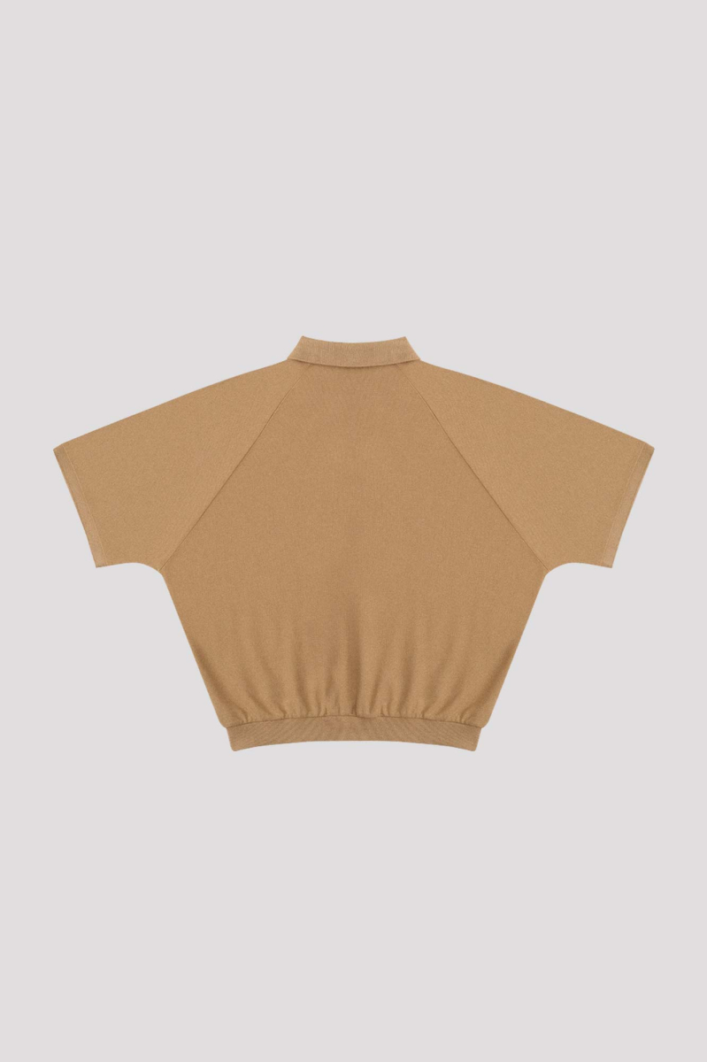 Поло ГОША РУБЧИНСКИЙ, цвет: бежевый, PSH_0402_beige купить онлайн