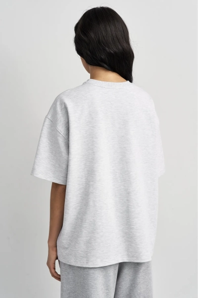 Футболка Большая тройка Erist store, цвет: серый меланж, НФ-00003530 купить онлайн