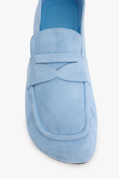 Лоферы из натуральной замши Lera Nena, цвет: голубой LN.108.19467.600 купить онлайн