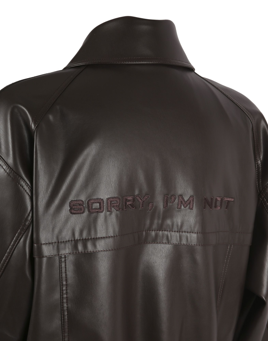 Куртка DARK CHESTNUT JACKET SORRY, I’M NOT, цвет: коричневый,  купить онлайн