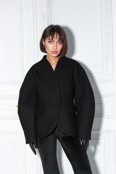 Пальто-пиджак приталенное